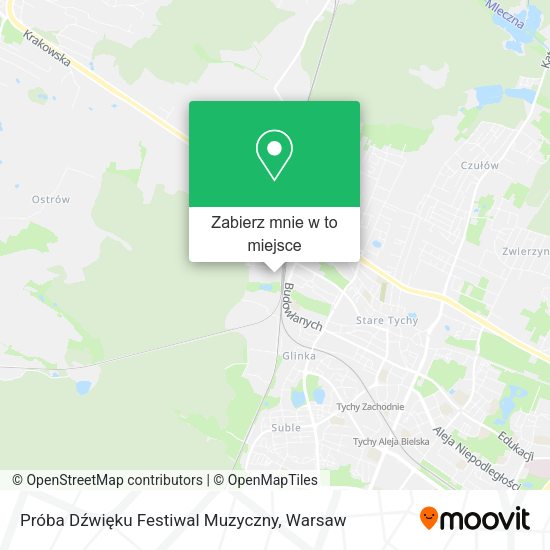 Mapa Próba Dźwięku Festiwal Muzyczny