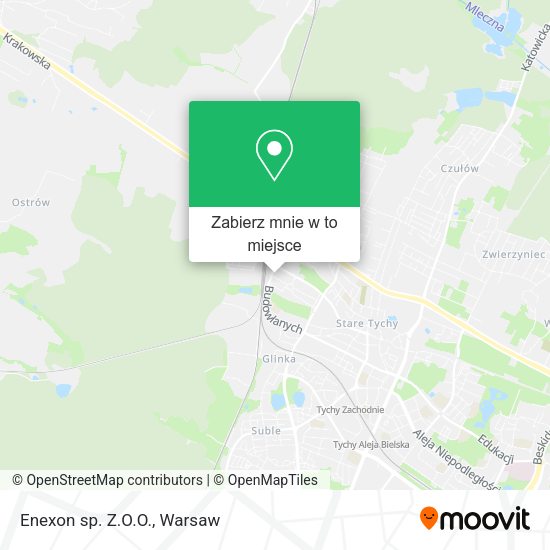 Mapa Enexon sp. Z.O.O.