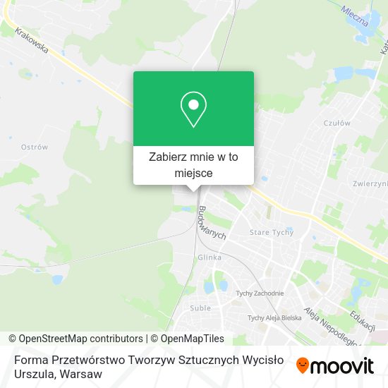 Mapa Forma Przetwórstwo Tworzyw Sztucznych Wycisło Urszula