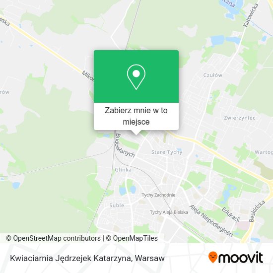 Mapa Kwiaciarnia Jędrzejek Katarzyna