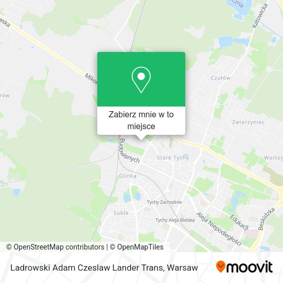 Mapa Ladrowski Adam Czeslaw Lander Trans