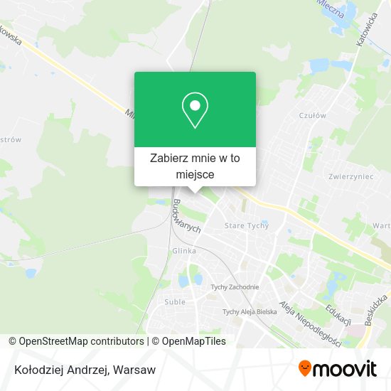 Mapa Kołodziej Andrzej