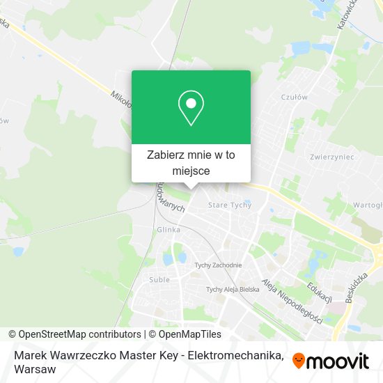 Mapa Marek Wawrzeczko Master Key - Elektromechanika