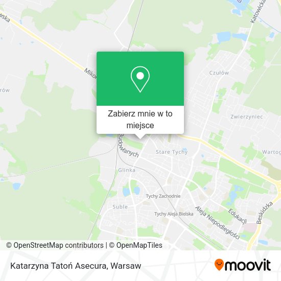 Mapa Katarzyna Tatoń Asecura