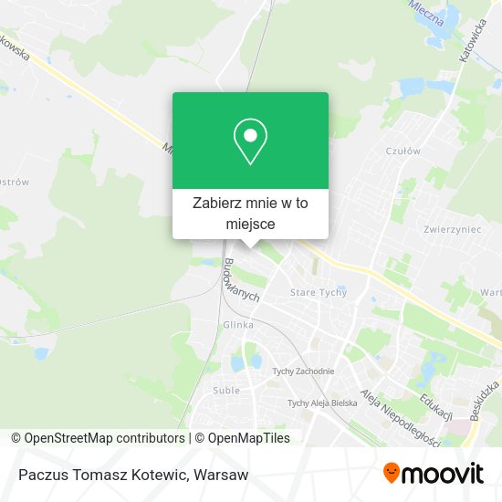 Mapa Paczus Tomasz Kotewic