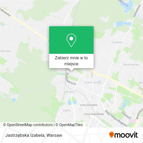 Mapa Jastrzębska Izabela