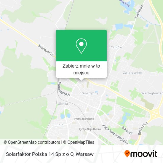 Mapa Solarfaktor Polska 14 Sp z o O