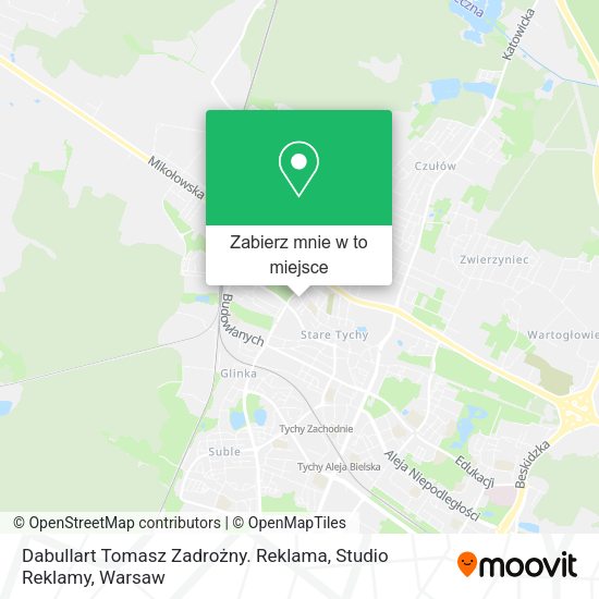 Mapa Dabullart Tomasz Zadrożny. Reklama, Studio Reklamy