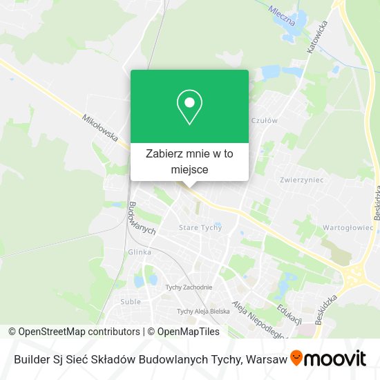 Mapa Builder Sj Sieć Składów Budowlanych Tychy