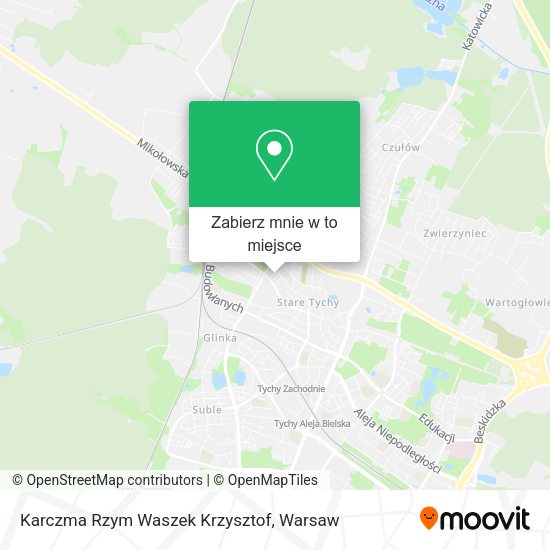 Mapa Karczma Rzym Waszek Krzysztof