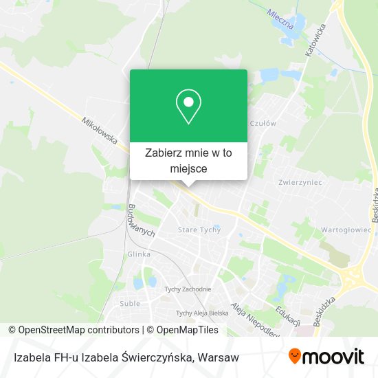 Mapa Izabela FH-u Izabela Świerczyńska