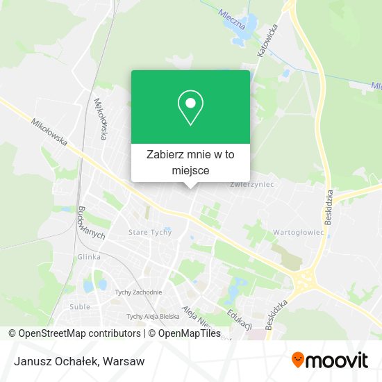 Mapa Janusz Ochałek