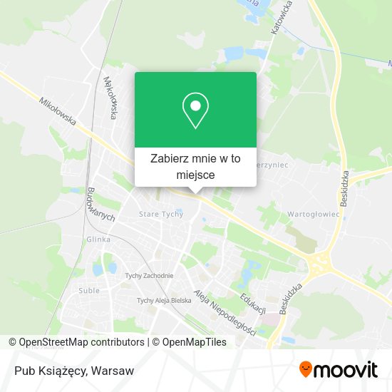 Mapa Pub Książęcy