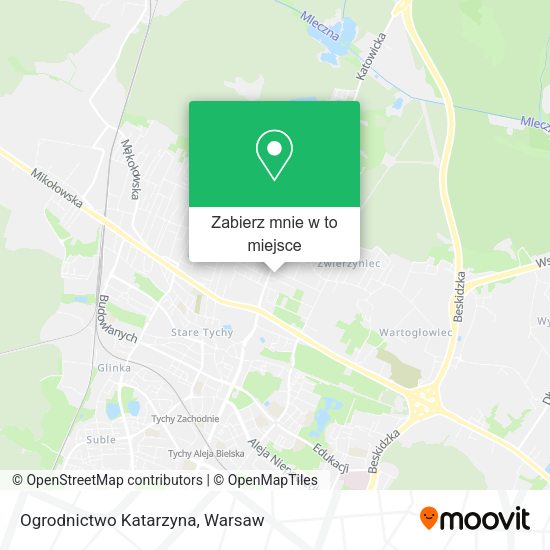 Mapa Ogrodnictwo Katarzyna