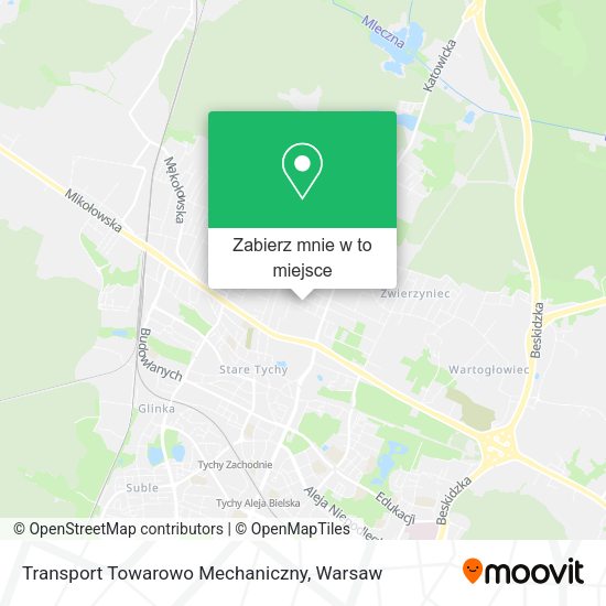 Mapa Transport Towarowo Mechaniczny