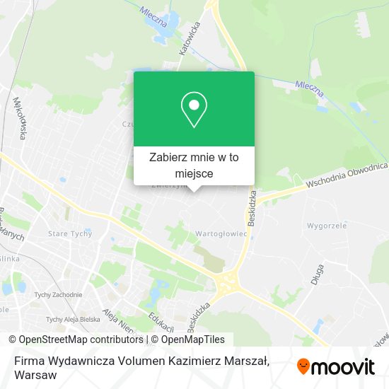 Mapa Firma Wydawnicza Volumen Kazimierz Marszał