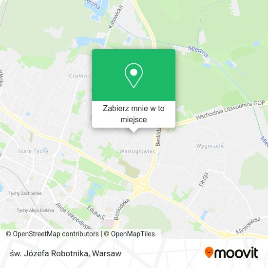 Mapa św. Józefa Robotnika