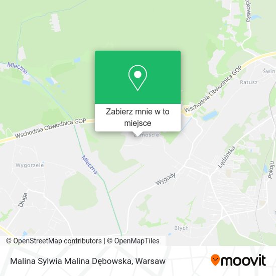 Mapa Malina Sylwia Malina Dębowska