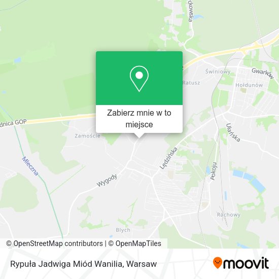 Mapa Rypuła Jadwiga Miód Wanilia