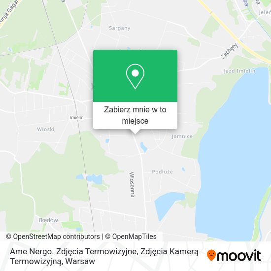 Mapa Ame Nergo. Zdjęcia Termowizyjne, Zdjęcia Kamerą Termowizyjną