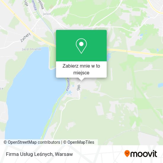 Mapa Firma Usług Leśnych