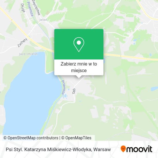 Mapa Psi Styl. Katarzyna Miśkiewicz-Włodyka