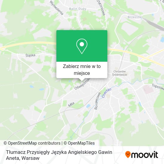 Mapa Tłumacz Przysięgły Języka Angielskiego Gawin Aneta