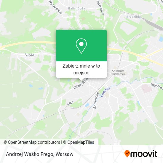 Mapa Andrzej Waśko Frego