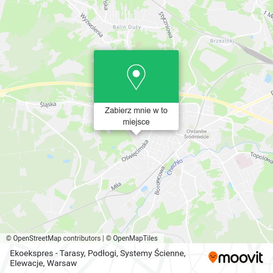 Mapa Ekoekspres - Tarasy, Podłogi, Systemy Ścienne, Elewacje