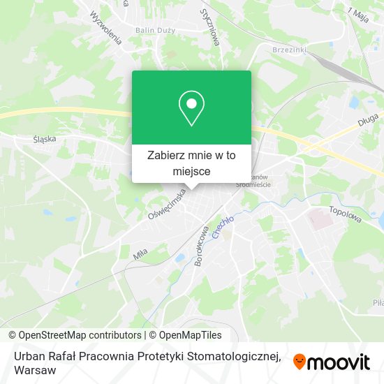 Mapa Urban Rafał Pracownia Protetyki Stomatologicznej