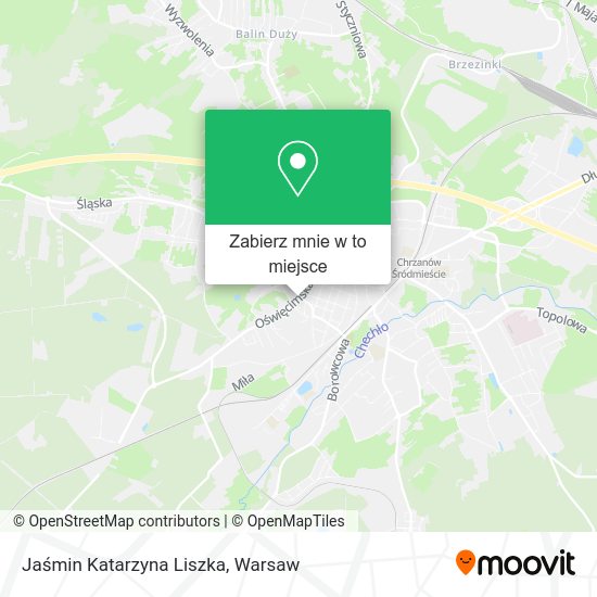 Mapa Jaśmin Katarzyna Liszka