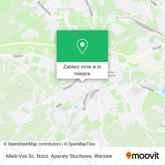 Mapa Medi-Vox Sc. Nzoz. Aparaty Słuchowe