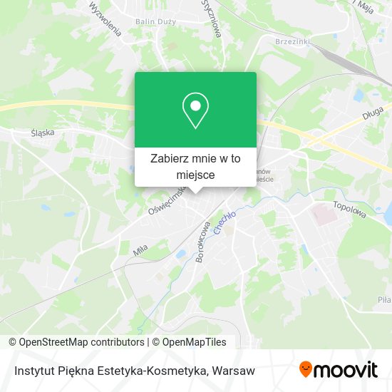 Mapa Instytut Piękna Estetyka-Kosmetyka