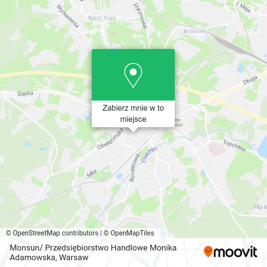 Mapa Monsun/ Przedsiębiorstwo Handlowe Monika Adamowska