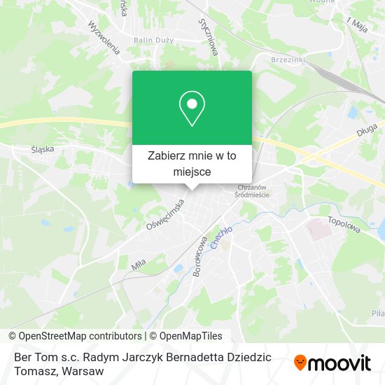 Mapa Ber Tom s.c. Radym Jarczyk Bernadetta Dziedzic Tomasz