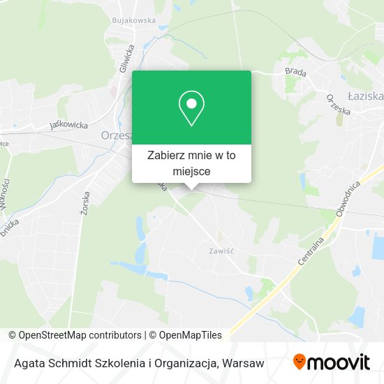 Mapa Agata Schmidt Szkolenia i Organizacja