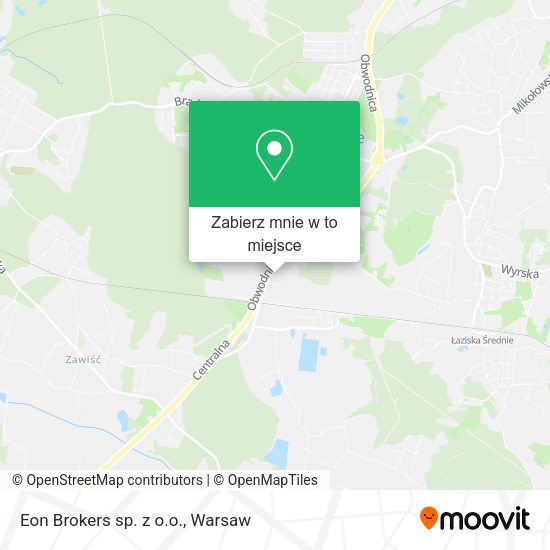 Mapa Eon Brokers sp. z o.o.