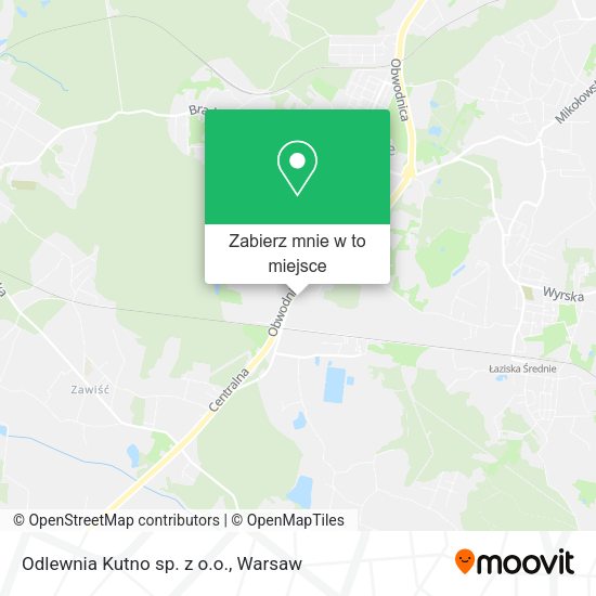 Mapa Odlewnia Kutno sp. z o.o.