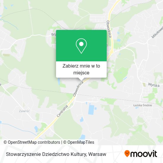 Mapa Stowarzyszenie Dziedzictwo Kultury