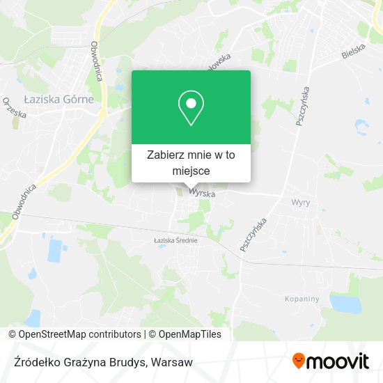 Mapa Źródełko Grażyna Brudys