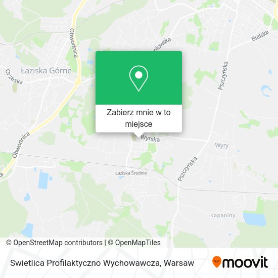 Mapa Swietlica Profilaktyczno Wychowawcza