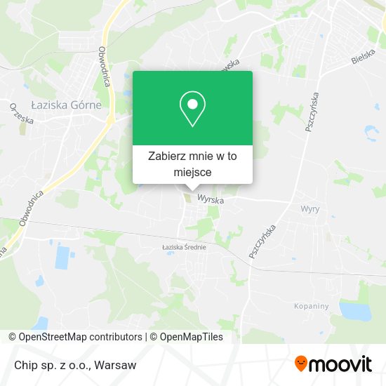 Mapa Chip sp. z o.o.