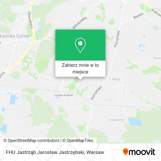 Mapa FHU Jastrząb Jarosław Jastrzębski