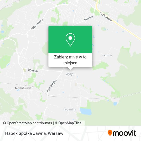 Mapa Hapek Spółka Jawna