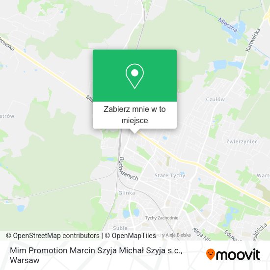 Mapa Mim Promotion Marcin Szyja Michał Szyja s.c.