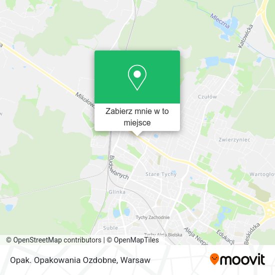 Mapa Opak. Opakowania Ozdobne