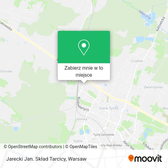 Mapa Jarecki Jan. Skład Tarcicy