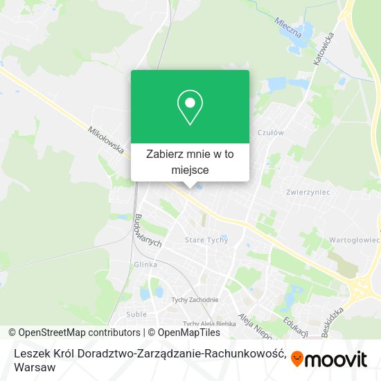 Mapa Leszek Król Doradztwo-Zarządzanie-Rachunkowość