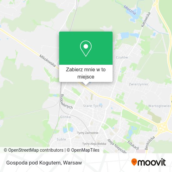 Mapa Gospoda pod Kogutem