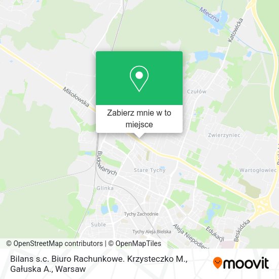 Mapa Bilans s.c. Biuro Rachunkowe. Krzysteczko M., Gałuska A.